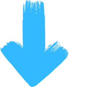 blue arrow - left aligned