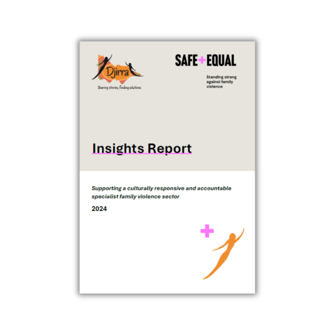 Insights Report: Supporting a culturally responsive and accountable family violence sector